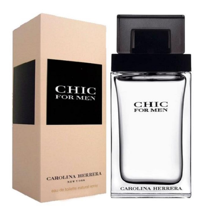 Chic Cologne by Carolina Herrera 3.4oz Eau De Toilette Spray for men